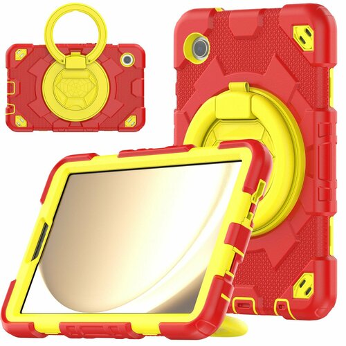 фото Чехол для samsung tab a9 8.7" superhero противоударный красный-желтый woap