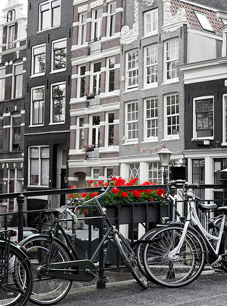 фото Фотообои Divino Decor "Велосипеды" В-014 200*270 фактура холст