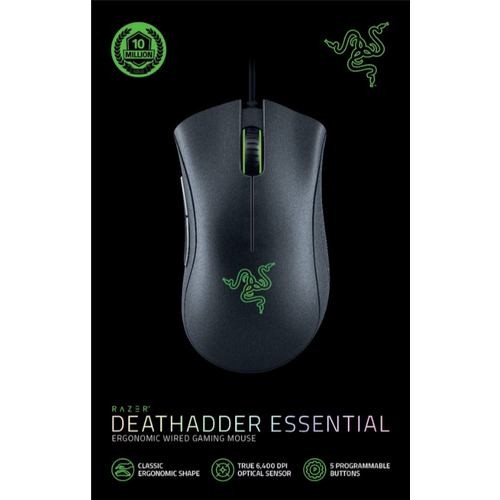 Мышь игровая Razer DeathAdder Essential 2021 Black черная RZ01-03850100-R3M1 230000₽