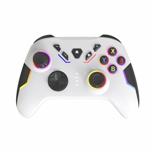 Беспроводной игровой контроллер геймпад WOOT Bluetooth 24Ghz USB белый 2130₽