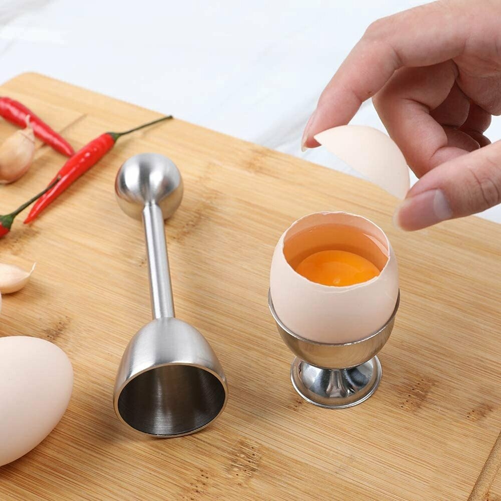 Egg Slicer Kitchen Egg Opener Tool для твердых яиц всмятку — фото 1