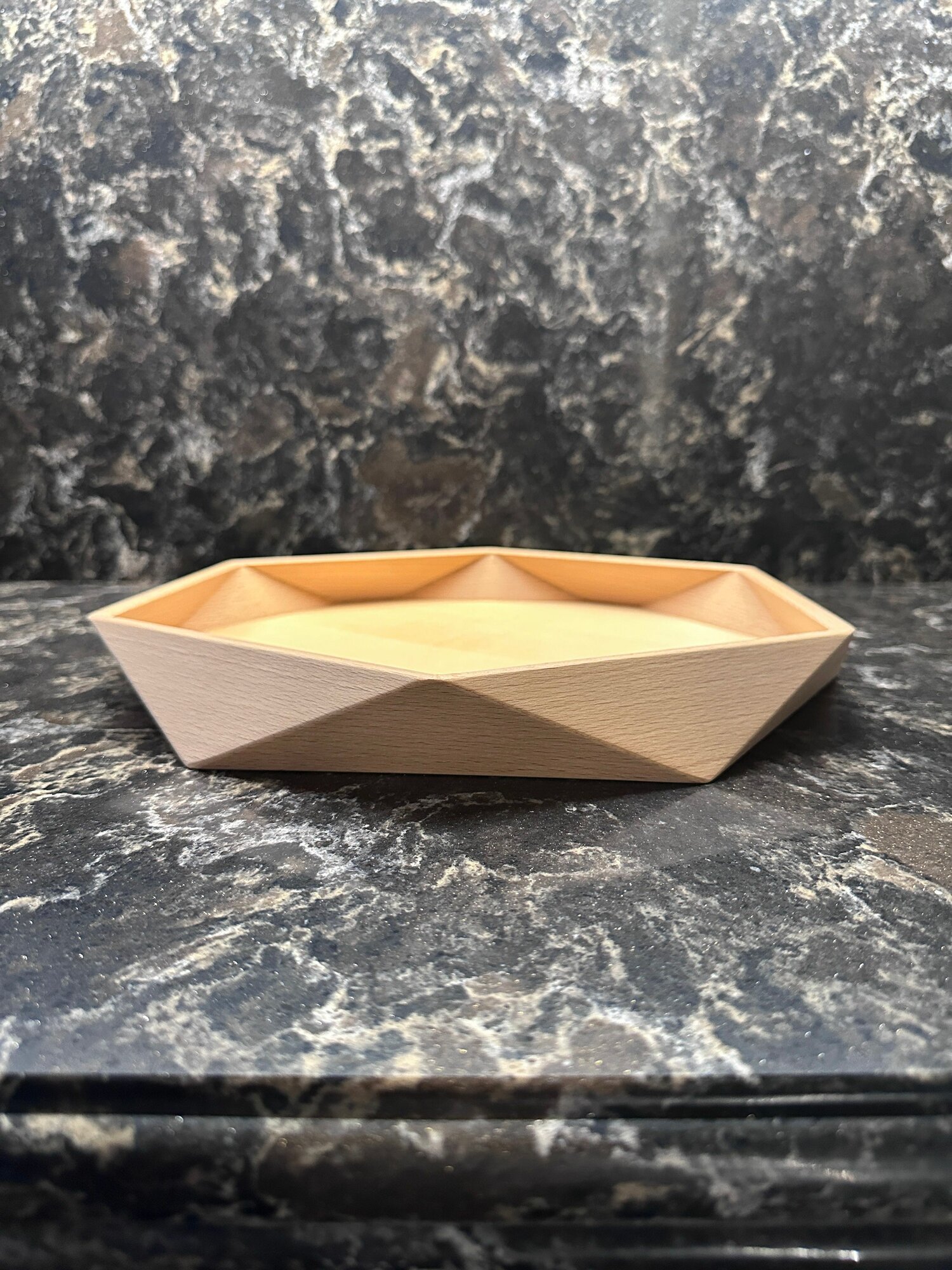 Поднос многогранный Элма , Бук и Клен , 35*30,3*4 (см)