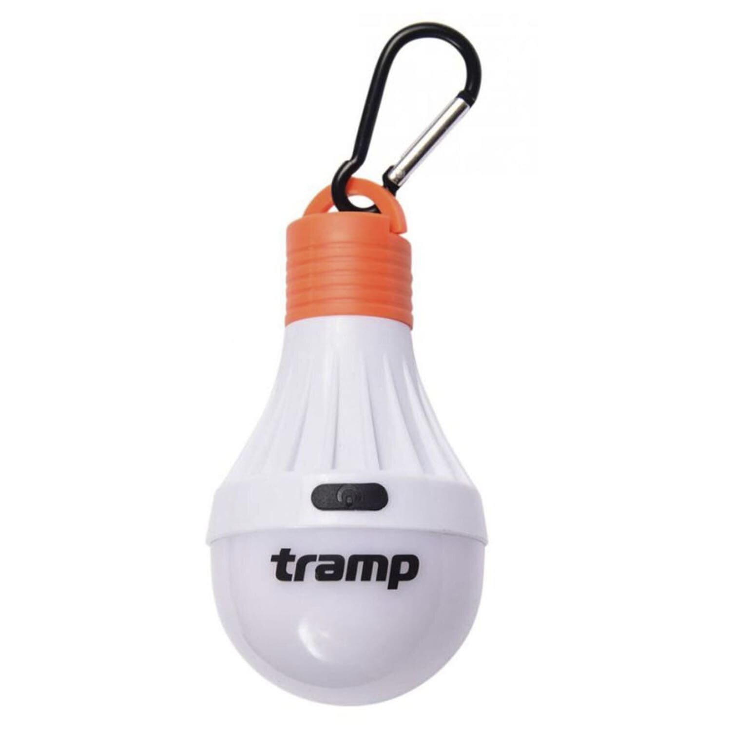 Фонарь кемпинговый Tramp с карабином Orange
