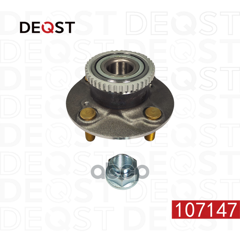 Подшипник ступицы зад SUZUKI BALENO 2WD 95-, LIANA 01- /-ABS/ DEQST арт. 107147