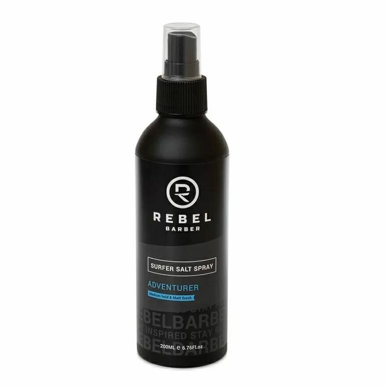 REBEL BARBER Surfer Salt Sprey Премиальный спрей для волос с морской солью Surfer 200 мл
