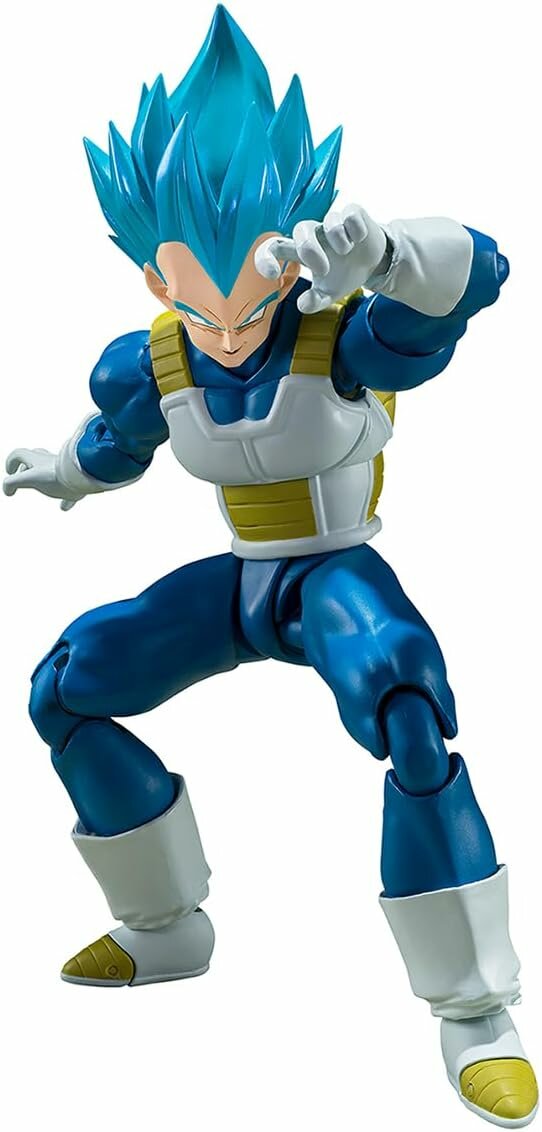 Dragon Ball Super S.H.Figuarts Фигурка Вегета Супер Саян Бог Супер Саян (Непоколебимая гордость Саяна)