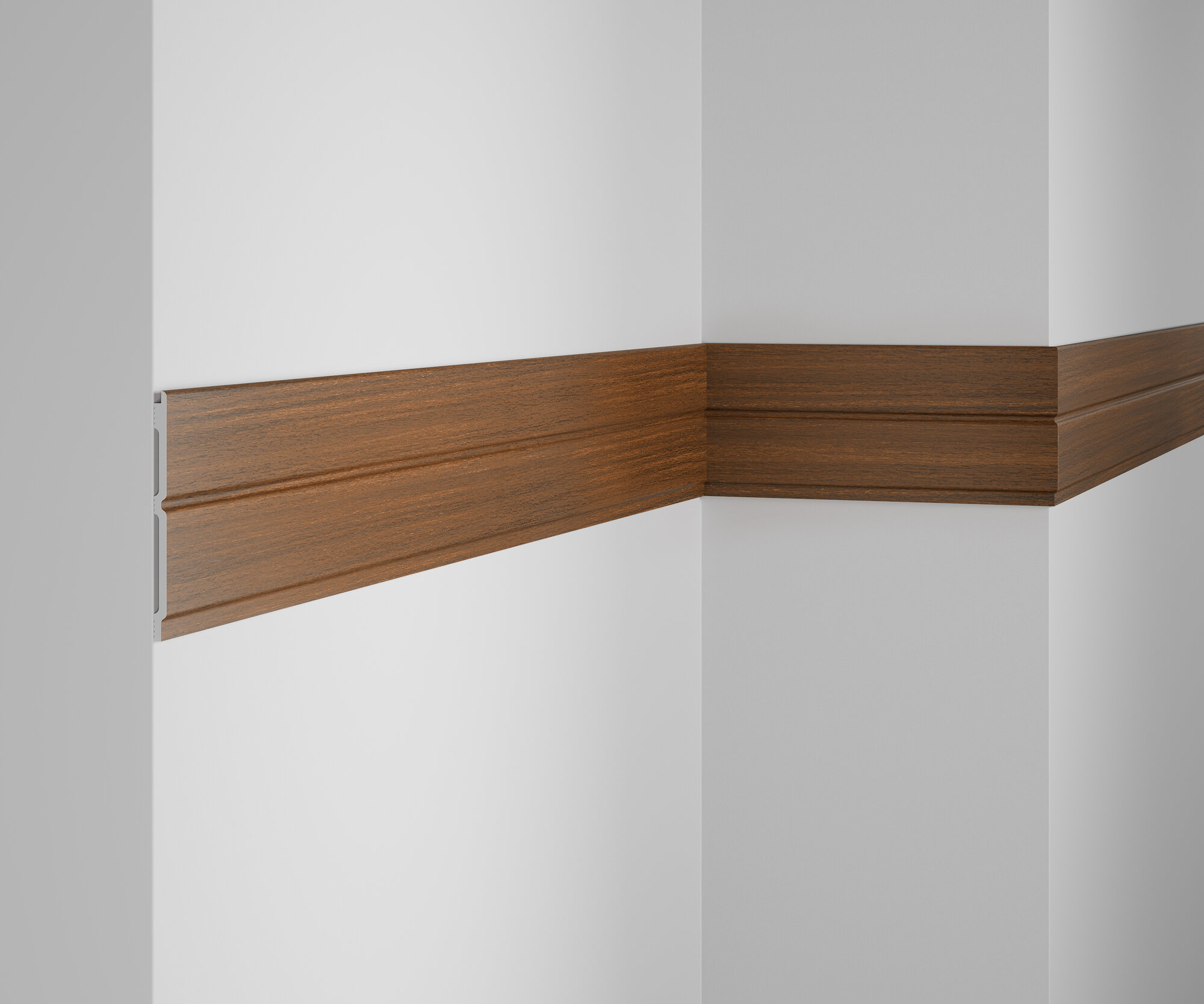 Панель стеновая набор 2шт. 100х6х2800 мм орех экополимер RT024-080 ARTIVA