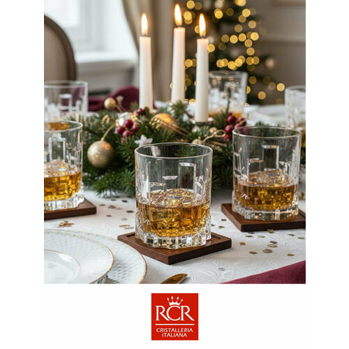 Набор стаканов низких RCR Cristalleria Italiana Etna, 6шт