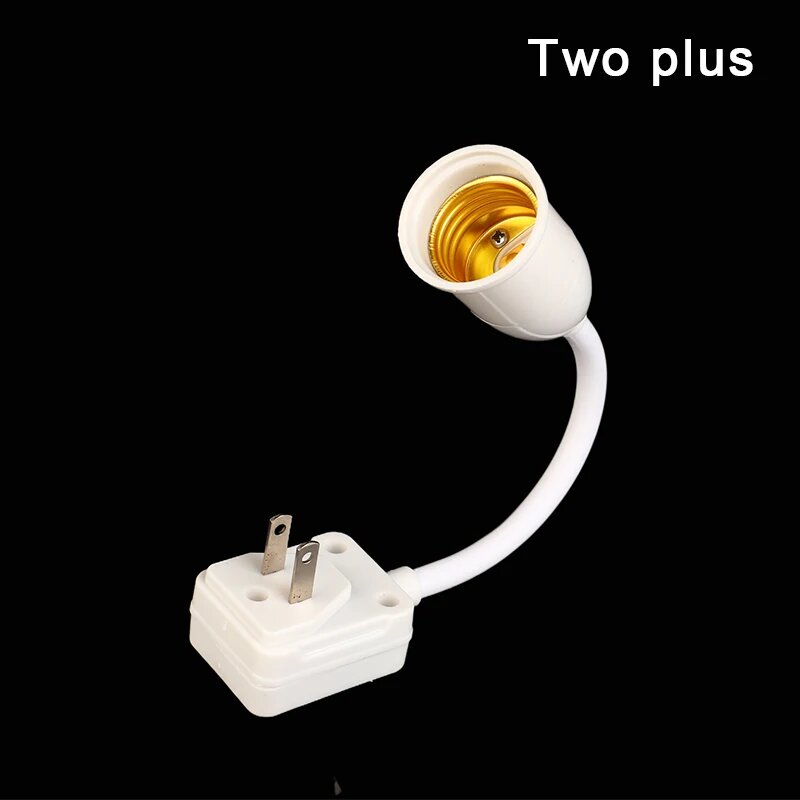 ZLinKJ Регулируемый стенной патрон E27 для LED ламп 220В 2 plugs