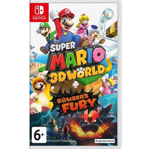 Игра Super Mario 3D World + Bowser's Fury (Nintendo Switch, Русская версия)