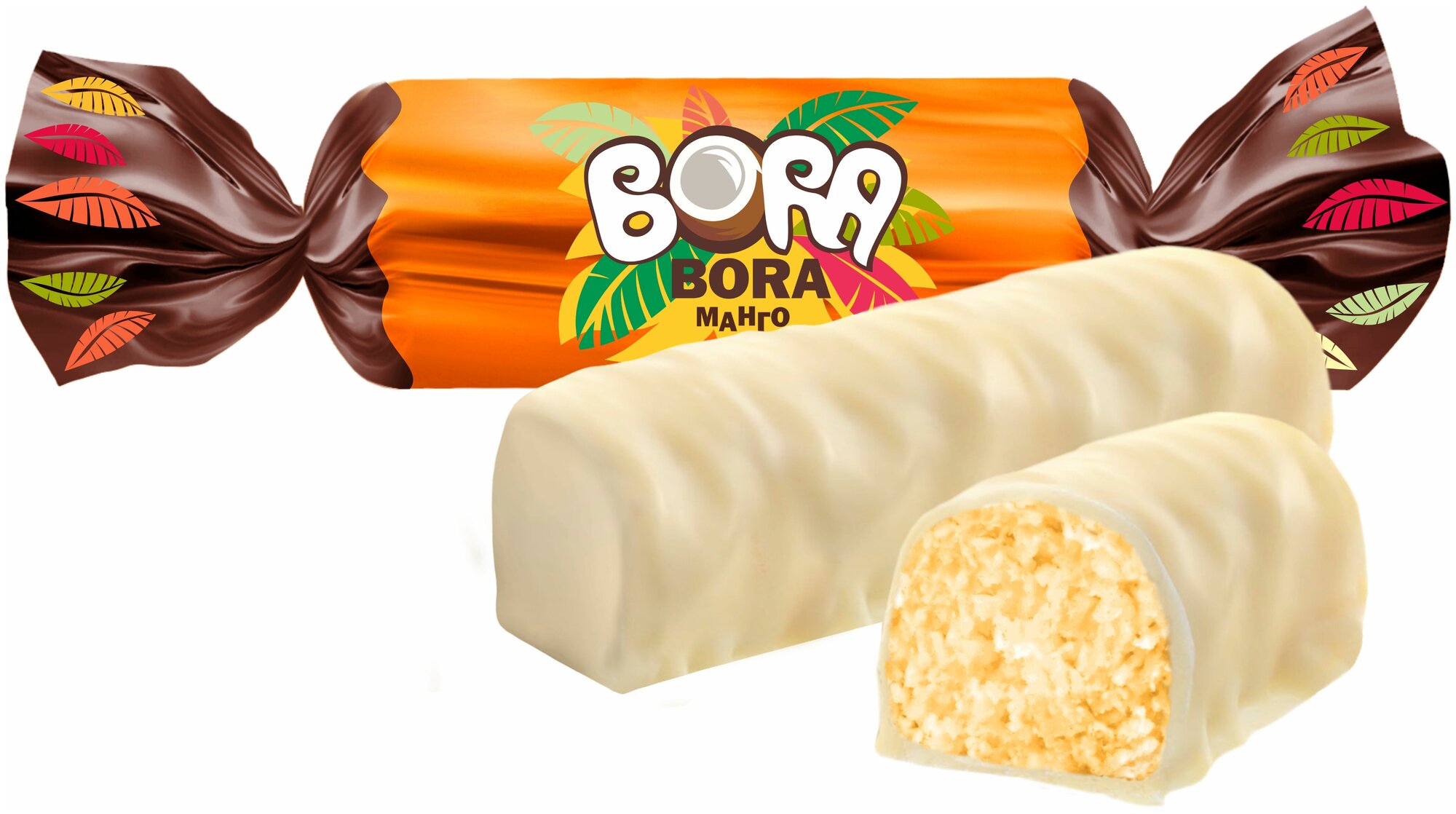 Конфеты шоколадные "BORA-BORA", со вкусом манго, 1 кг - фотография № 1