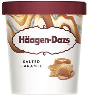 Мороженое Haagen Dazs Пломбир соленая карамель — купить в интернет ...