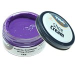 Крем для обуви TRG Shoe Cream (#182 - Глубокий фиолетовый) для гладкой кожи с пчелиным воском, 50мл, Испания - изображение