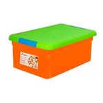 FunBox Ящик для хранения KID'S BOX 10л, оранжевый - изображение