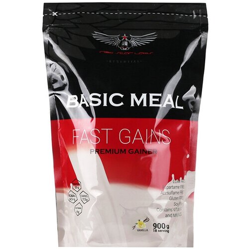 Гейнер Red Star Labs Basic Meal, 900 г, вкус: ваниль гейнер red star labs basic meal 900 г вкус банан