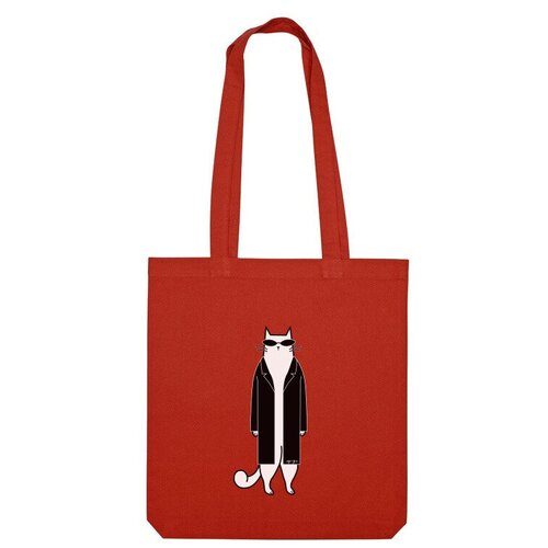 фото Сумка шоппер us basic, красный