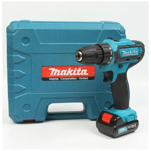 Аккумуляторная дрель-шуруповерт Makita 144 В 40 Нм 2 АКБ 596900₽