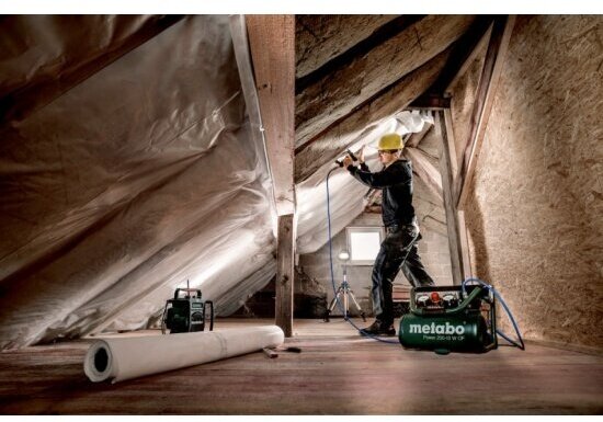 Компрессор безмасляный Metabo (601544000) Power 250-10 W OF 10 л 1,5 кВт - фотография № 5