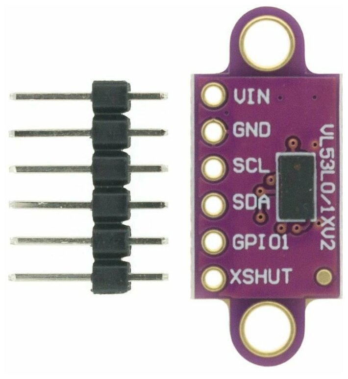 Модуль лазерного дальномера VL53L0X