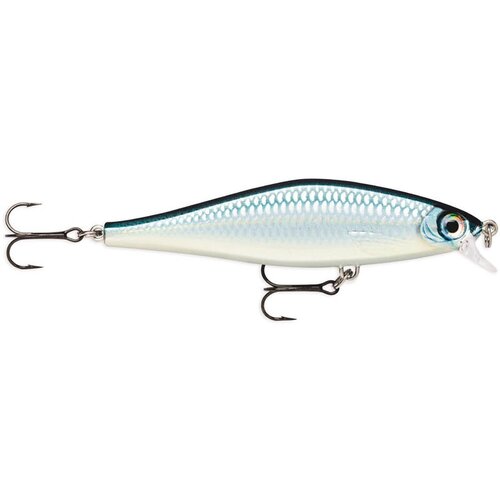 Воблер для рыбалки RAPALA Shadow Rap Shad 09, 9см, 12гр, цвет BAP, медленно всплывающий