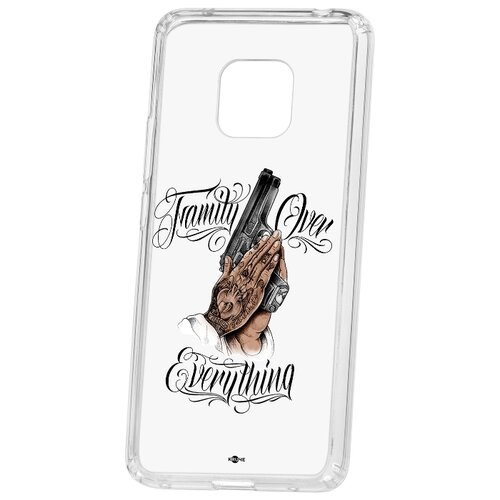 фото Чехол на huawei mate 20 pro kruche print семья превыше