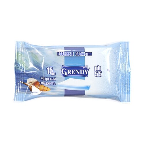 Салфетки влаж гренди №15 Морская свежесть
