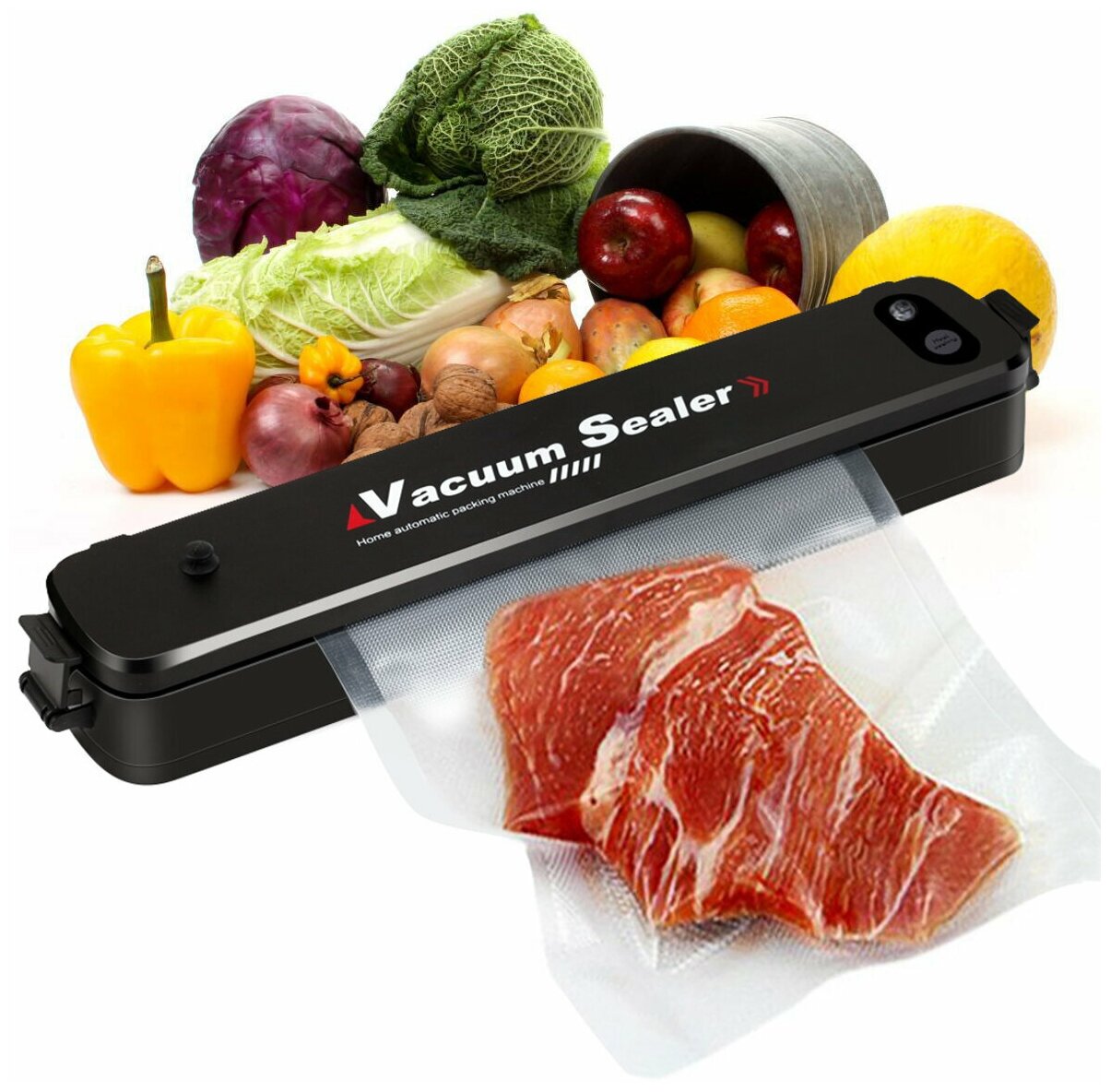 Vacuum Sealer Z Вакуумный упаковщик для продуктов, Запайщик пакетов, Вакууматор для продуктов, Vacuum Sealer Z - фотография № 1