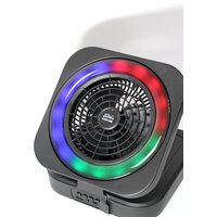 Беспроводная колонка новинка 2023 HUD/ Колонка-вентилятор RGB-подсветкой/ Беспроводная колонка/ Колонка AUX, Usb, Bluetooth