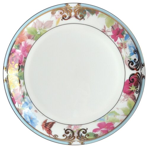 фото Цветущий сад тарелка плоская 25 см 1 шт. арт. royal aurel 625/1