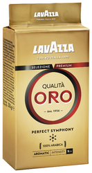 Кофе молотый Lavazza Qualita Oro, вакуумная упаковка
