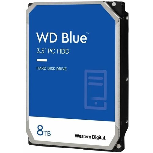 Жесткий диск HDD Western Digital Blue WD80EAZZSATA III8 TB 2309800₽