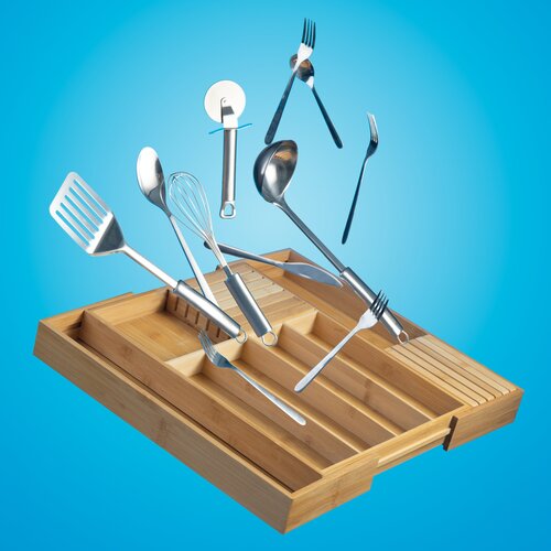 Лоток для столовых приборов и ножей TAVOLONE раздвижной, 33х43,5х5 см