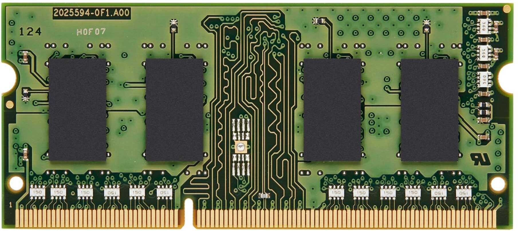 Оперативная память Kingston VALUERAM DDR3 - 4Gb, 1600 МГц, SO-DIMM, CL11 (kvr16s11s8/4wp)