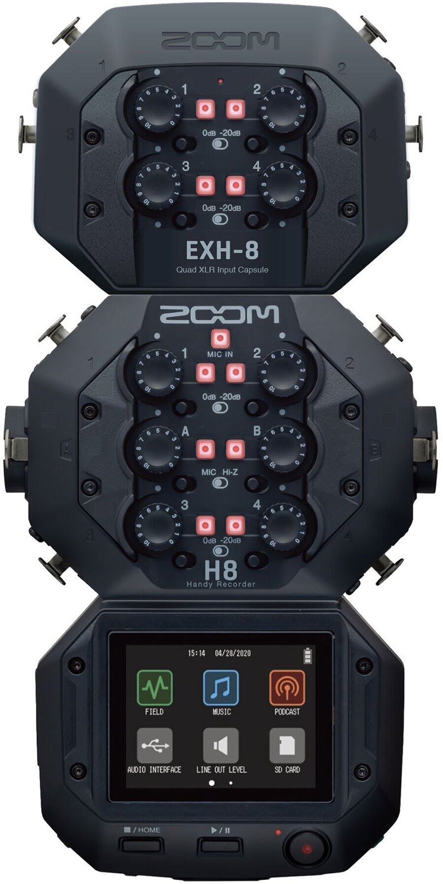 Zoom EXH-8 модуль дополнительных входов