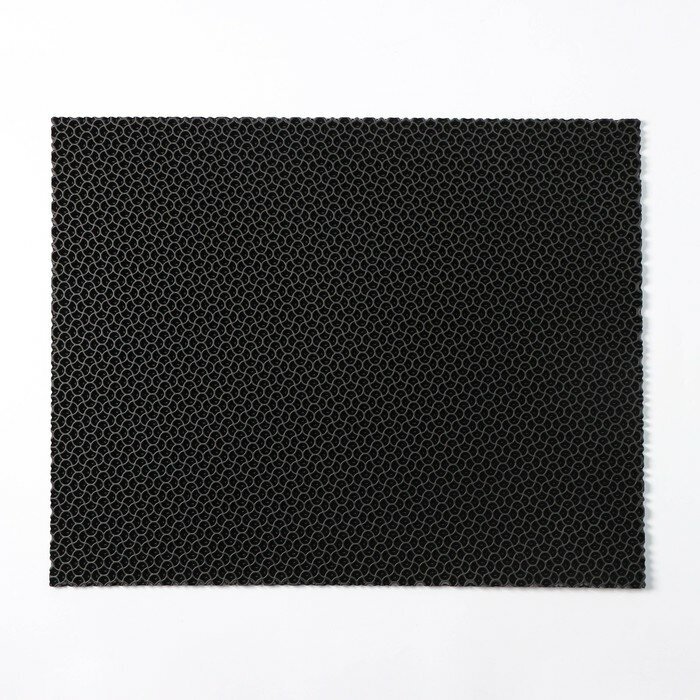 Коврик придверный «Капелька», 58×73 см, цвет чёрный - фотография № 1