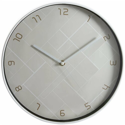 Часы настенные, AA, d30 износостойкий пластик, цвет серый, тихий ход. Модель выполнена в стильном, необычном дизайне, органично впишется в интерьер Ва