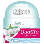 Schick Quattro for Women Сменные кассеты - изображение