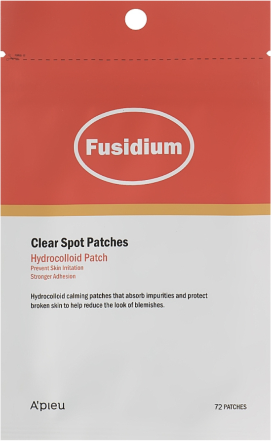 Точечные патчи от прыщей [A'Pieu] Fusidium Clear Spot Patches 72 шт
