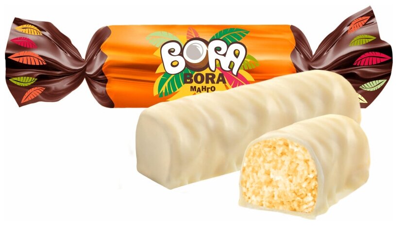 Конфеты шоколадные Bora-Bora Манго, 1кг