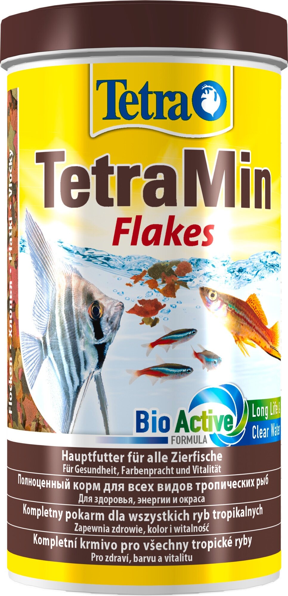 Корм для аквариумных рыб Tetra TetraMin Flakes 1 л (хлопья)