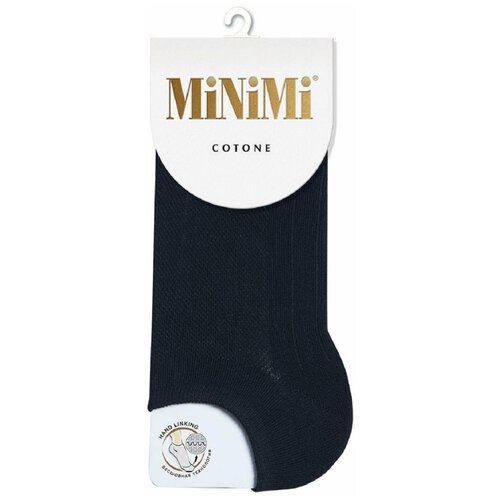 MiNiMi COTONE 1101 (носки хлопок) Nero 39-41