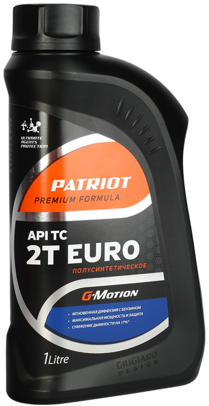 Масло Patriot G-Motion 850030200 2Т Euro 1л .