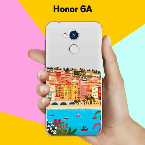 Силиконовый чехол на Honor 6A Пляж / для Хонор 6А силиконовый чехол на honor 6a шторм для хонор 6а