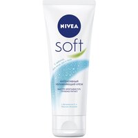 Интенсивный увлажняющий крем NIVEA Soft для лица, рук и тела с маслом жожоба и витамином Е, 75 мл