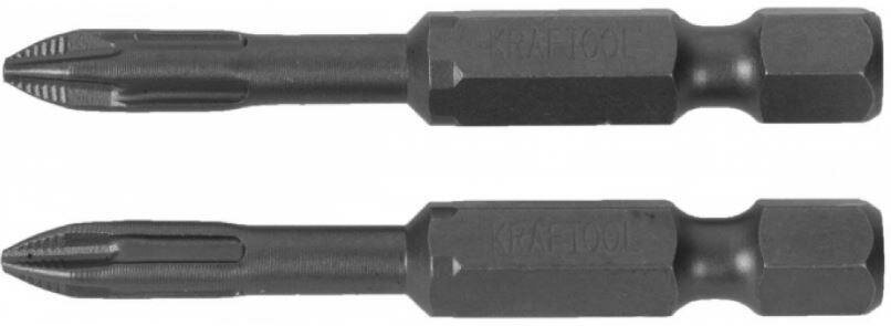 KRAFTOOL X-Drive PH 1, 50 мм, 2 шт, Торсионные биты (26121-1-50-2) - фотография № 6
