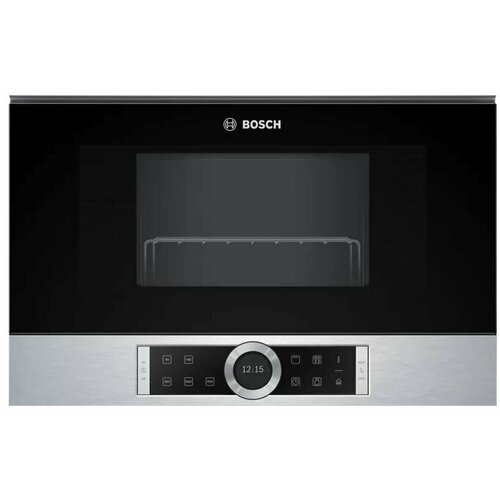 Микроволновая печь встраиваемая BOSCH BEL634GS1M черныйнержавеющая сталь 12939200₽