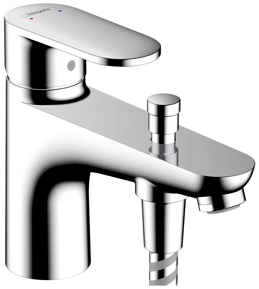 Смеситель для ванны и душа Hansgrohe Vernis Blend Monotrou 71444000 хром