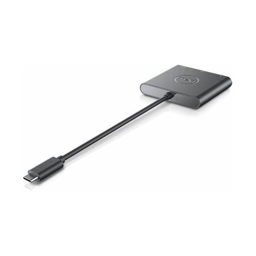Адаптер Dell USB-C to Dual USB-A with Power Pass-Through (470-AEGX)