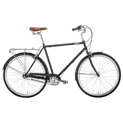 Велосипед городской BEARBIKE London 28 2021 черный матовый 9504000₽