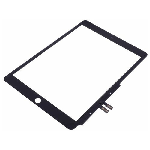 Тачскрин для Apple iPad 7 10.2 (2019) iPad 8 10.2 (2020) iPad 9 10.2 (2021) черный, AA тачскрин для apple ipad 7 10 2 2019 ipad 8 10 2 2020 кнопка home белый